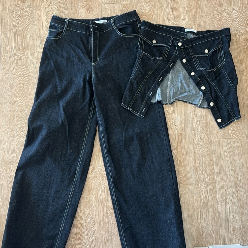 Pepper mayo Denim Set